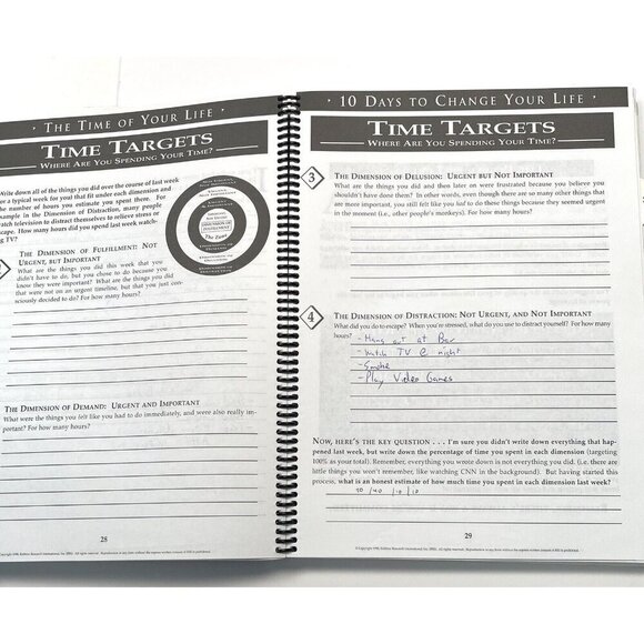 Anthony Robbins The Time of Your Life 16 CDs Workbook VHS Summary Cards COMPLETE - Picture 6 of 13